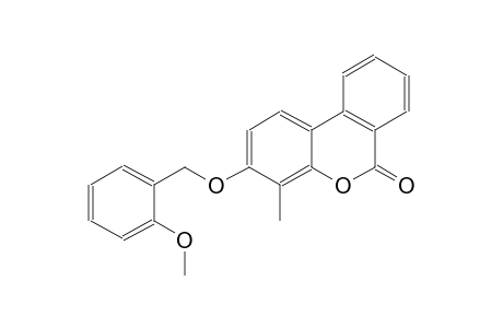 3-[(2-methoxybenzyl)oxy]-4-methyl-6H-benzo[c]chromen-6-one