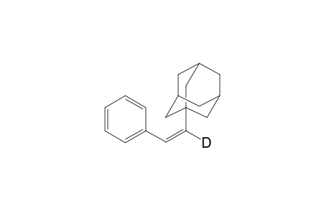 (E)-1-Adamantyl-1-deuterio-2-phenylethenene