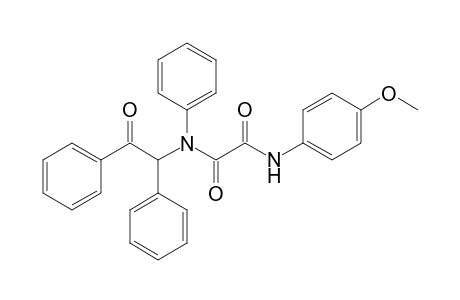 N-Phenyl-N-(.alpha.-benzoylbenzyl)-N'-(p-methoxyphenyl)oxamide