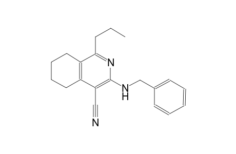 4-isoquinolinecarbonitrile, 5,6,7,8-tetrahydro-3-[(phenylmethyl)amino]-1-propyl-