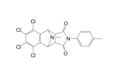 (exo)-9-methyl-1,2,3,4-tetrahydro-5,6,7,8-tetrachloro-N'-(4'-methylphenyl)-1,4-iminonaphthalene-2,3-dicarboximide