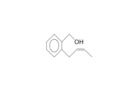 1-(2-(Z)-Butenyl)-2-hydroxymethyl-benzene