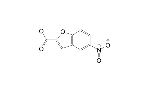2-Benzofurancarboxylic acid, 5-nitro-, methyl ester