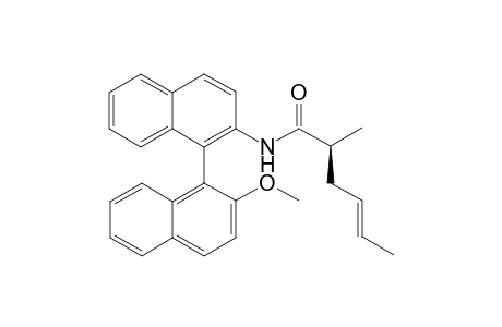 (E)-2-Buten-1-yl (S)-N-(2'-Methoxy-[1,1']binaphthalen-2-yl)propionimidate