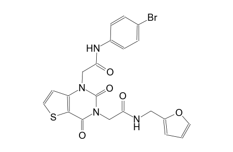 1-[3-(4-bromophenyl)-2-oxopropyl]-3-[4-(furan-2-yl)-2-oxobutyl]-1H,2H,3H,4H-thieno[3,2-d]pyrimidine-2,4-dione