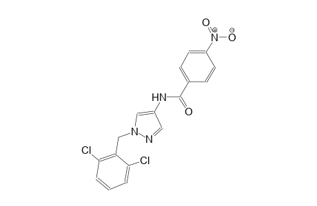 N-[1-(2,6-dichlorobenzyl)-1H-pyrazol-4-yl]-4-nitrobenzamide
