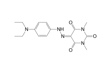 1,3-Dimethyl-2,4,5,6(1H,3H)-pyrimidinetetrone 5-([4-(diethylamino)phenyl]hydrazone)