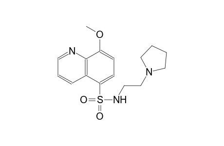 5-quinolinesulfonamide, 8-methoxy-N-[2-(1-pyrrolidinyl)ethyl]-