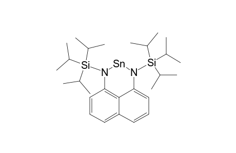 1,3-bis(triisopropylsilyl)-1H,3H-2lambda2-naphtho[1,8-de][1,3,2]diazastannine