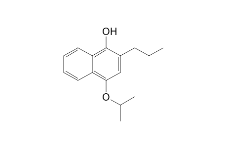 4-Isopropyloxy-2-propylnaphthalene-1-ol