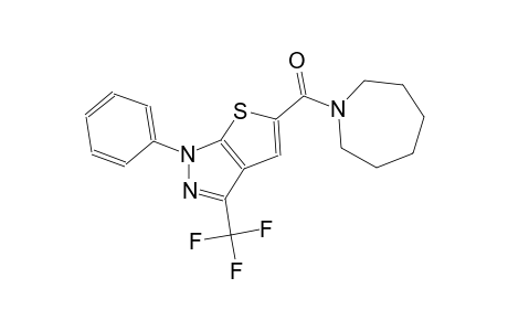 5-(hexahydro-1H-azepin-1-ylcarbonyl)-1-phenyl-3-(trifluoromethyl)-1H-thieno[2,3-c]pyrazole