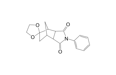 exo-5-(Ethylidenedioxy)-N-phenylbicyclo[2.2.1]heptano[2,3-c]azacyclopentane-2',5'-dione