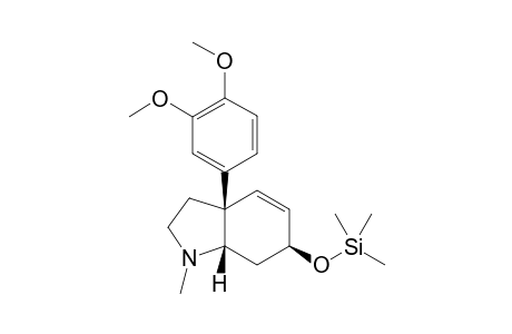 [(3aR,6S,7aS)-3a-(3,4-dimethoxyphenyl)-1-methyl-3,6,7,7a-tetrahydro-2H-indol-6-yl]oxy-trimethyl-silane
