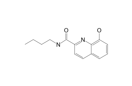 N-N-BUTYL-8-HYDROXY-QUINOLINE-2-CARBOXAMIDE