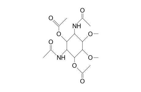 2,4-Diacetamido-1,3-diacetoxy-5,6-dimethoxy-cyclohexane