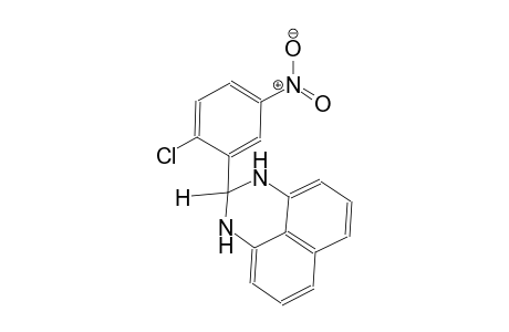 1H-perimidine, 2-(2-chloro-5-nitrophenyl)-2,3-dihydro-