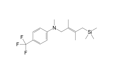 N-[(E)-2,3-dimethyl-4-trimethylsilyl-but-2-enyl]-N-methyl-4-(trifluoromethyl)aniline