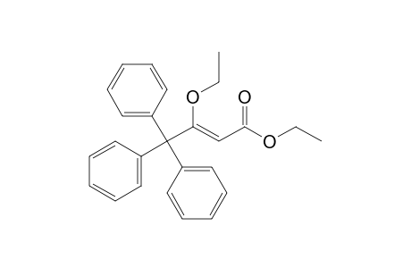 Ethyl 3-ethoxy-3-(triphenylmethyl)-2-propenoate