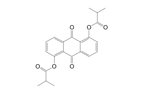 1,5-Dihydroxyanthra-9,10-quinone, bis(2-methylpropionate)