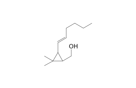 3-(Hex-1'-enyl)cyclopropane-2,2-dimethylcyclopropane-1-methanol