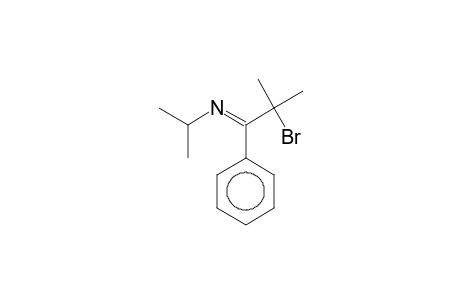 N-Isopropyl-2-bromo-2-methyl-1-phenylpropylimine