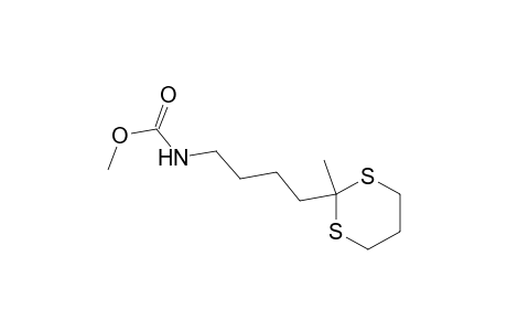 Carbamic acid, [4-(2-methyl-1,3-dithian-2-yl)butyl]-, methyl ester