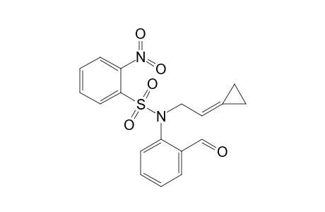 N-(2-Cyclopropylideneethyl)-N-(2-formylphenyl)-2-nitrobenzenesulfonamide