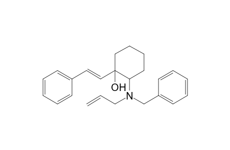 (1RS,2RS)-2-[Allyl(benzyl)amino]-1-[(E)-2-phenylvinyl]cyclohexanol.