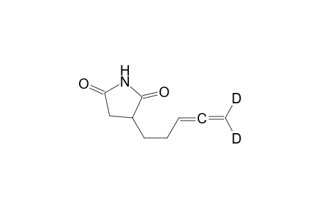 2-[3,3-Dideuteroallenyl]ethylsuccinimide