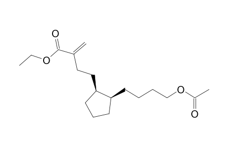 cis-1-(3-Carboxy-3-butenyl)-2-(4-acetoxybutyl)cyclopentane