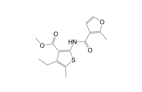 methyl 4-ethyl-5-methyl-2-[(2-methyl-3-furoyl)amino]-3-thiophenecarboxylate