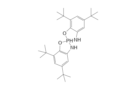 Tetra-tert-butyl-2,3,7,8-dibenzo-4,9-diaza-1,6-dioxa-5(H)-phospha(V)spiro[4,4]nonane