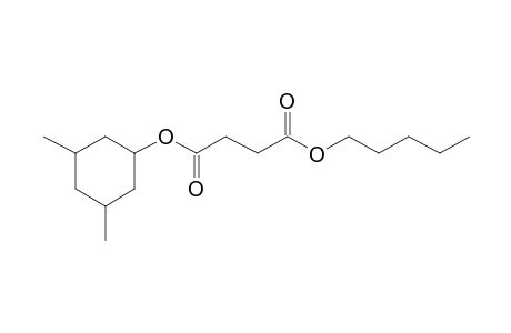 Succinic acid, 3,5-dimethylcyclohexyl pentyl ester