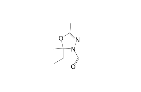 1-(2-Ethyl-2,5-dimethyl-1,3,4-oxadiazol-3-yl)ethanone
