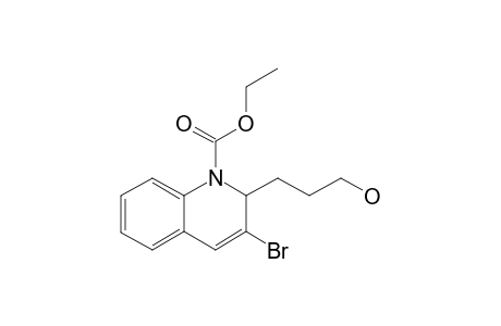 3-BROMO-2-(3-HYDROXYPROPYL)-1,2-DIHYDROQUINOLINE-1-CARBOXYLIC-ACID-ETHYLESTER
