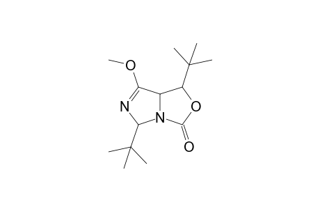 1,5-bis(t-Butyl)-7-methoxy-5,7a-dihydro-1H-imidazo[1,5-c]oxazol-3-one