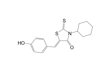 4-thiazolidinone, 3-cyclohexyl-5-[(4-hydroxyphenyl)methylene]-2-thioxo-, (5Z)-