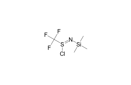 Methanesulfinimidoyl chloride, 1,1,1-trifluoro-N-(trimethylsilyl)-