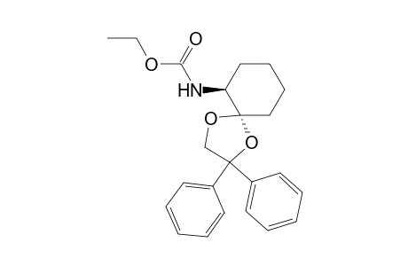(2S)-2-(Ethoxycarbonylamino)cyclohexanone (1S,2S)-Diphenylethylene Acetal