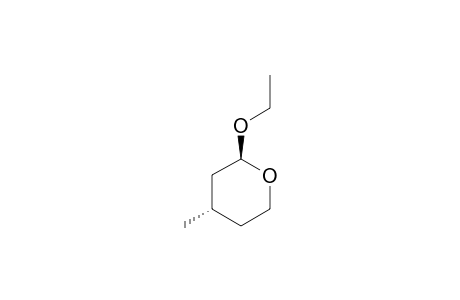 trans-2-Ethoxy-4-methyl-tetrahydropyran