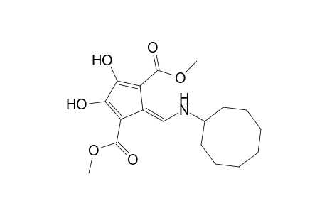 Dimethyl 2,3-dihydroxy-6-(cyclooctylamino)fulvene-1,4-dicarboxylate