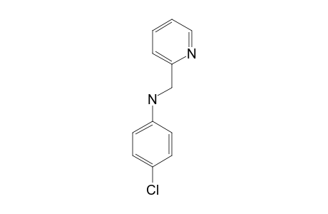 (4-chlorophenyl)-(2-pyridylmethyl)amine