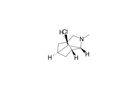 3,5-Methanocyclopenta[b]pyrrole, 6-chlorooctahydro-1-methyl-, (3.alpha.,3a.beta.,5.alpha.,6.beta.,6a.beta.)-