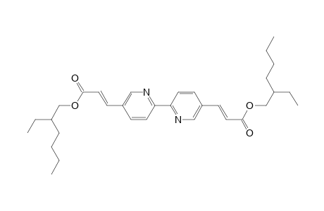 Bis(2-ethylhexyl) 3,3'-[2,2'-Bipyridine]-5,5'-diylbis[(E)-prop-2-enoate]