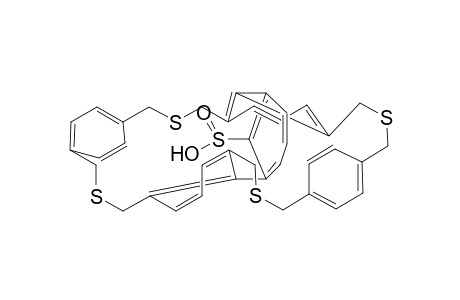 3,10,18,25-Tetrathiaheptacyclo[14.14.7.2(5,8).2(20,23).1(32,36).0(12,37).0(27,31)]dotetraconta-1(31),5,7,12(37),13,15,20,22,27,29,32(42),33,35,38,40-pentadecaene-42-sulfinic acid-2'-sulfinic acid