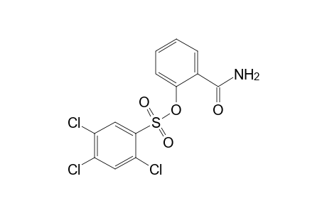 2,4,5-TRICHLOROBENZENESULFONIC ACID, o-CARBAMOYLPHENYL ESTER