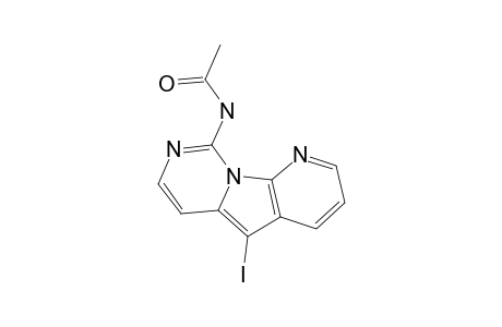 9-Acetylamino-5-iodopyrido[3',2':4,5]pyrrolo[1,2-c]pyrimidine