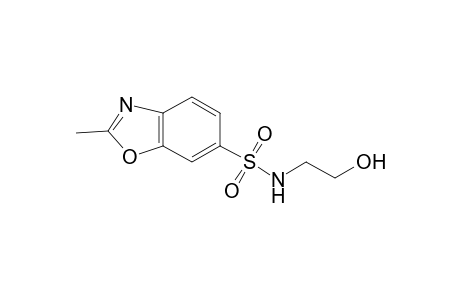 6-Benzoxazolesulfonamide, N-(2-hydroxyethyl)-2-methyl-