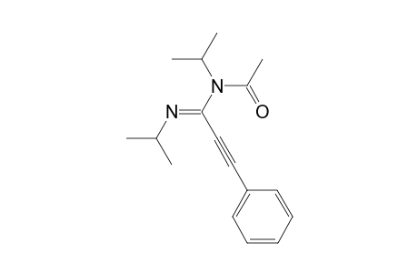 N-isopropyl-N-(1-(isopropylimino)-3-phenylprop-2-ynyl)acetamide