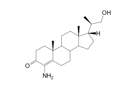 4-Amino-20(S)-hydroxymethylpregn-4-en-3-one (MDL19687)